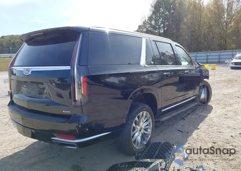 2023 Cadillac Escalade Esv 4Wd Premium Luxury z USA, uszkodzony, nr VIN 1GYS4KKL6PR211199